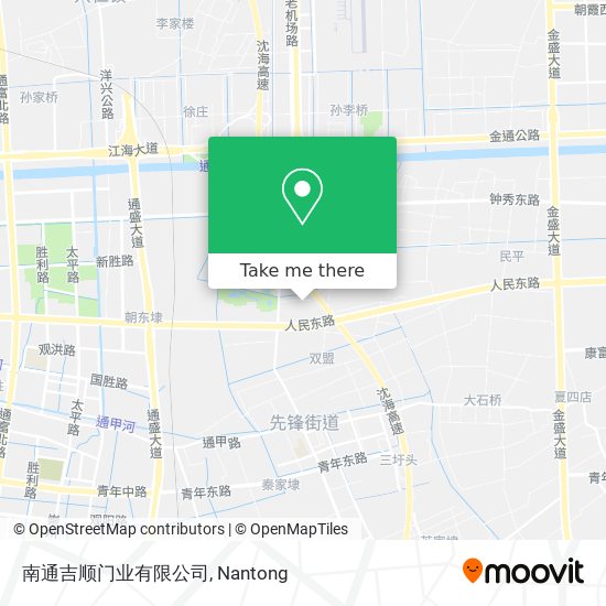 南通吉顺门业有限公司 map