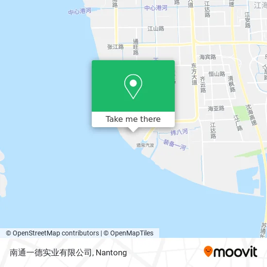 南通一德实业有限公司 map