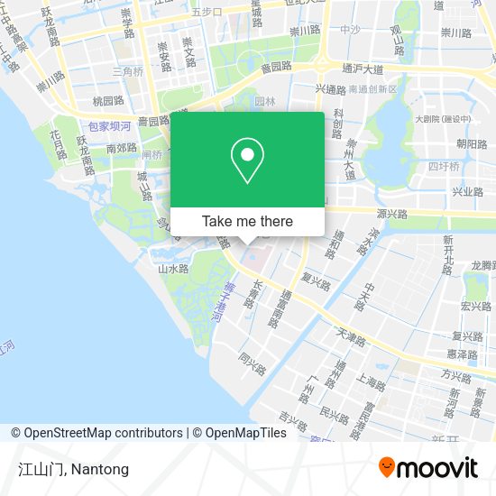 江山门 map