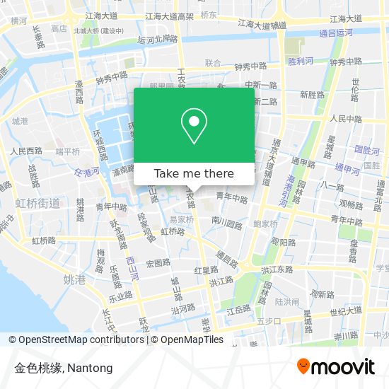 金色桃缘 map