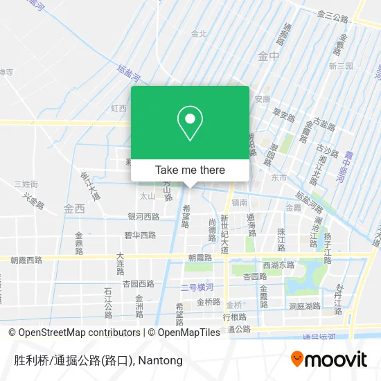 胜利桥/通掘公路(路口) map
