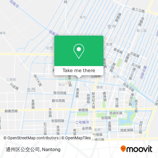 通州区公交公司 map