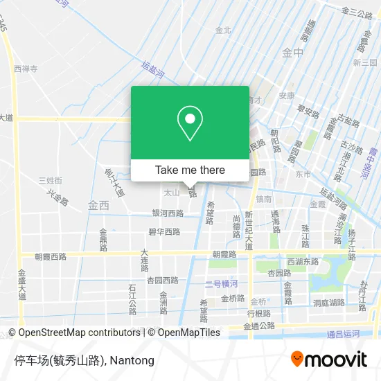 停车场(毓秀山路) map