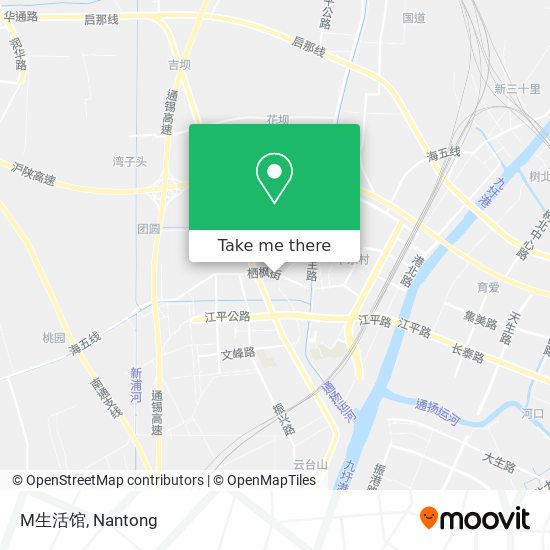 M生活馆 map