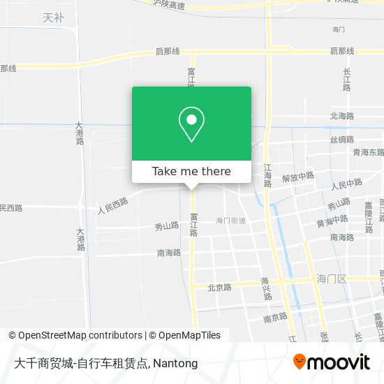 大千商贸城-自行车租赁点 map