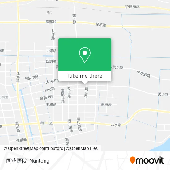 同济医院 map