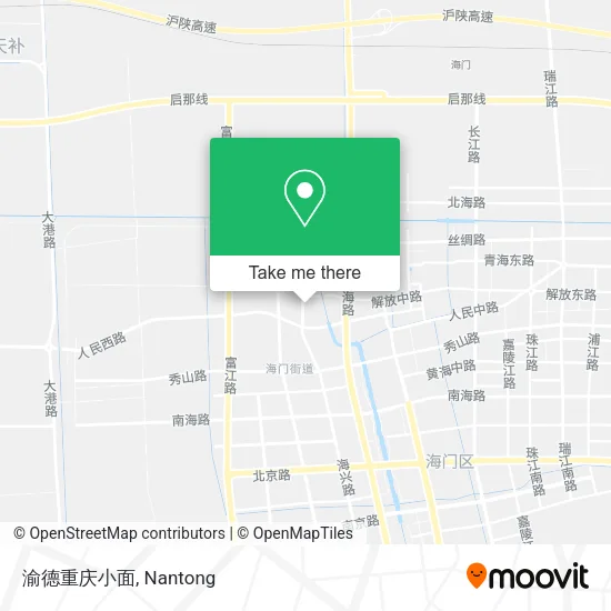 渝德重庆小面 map