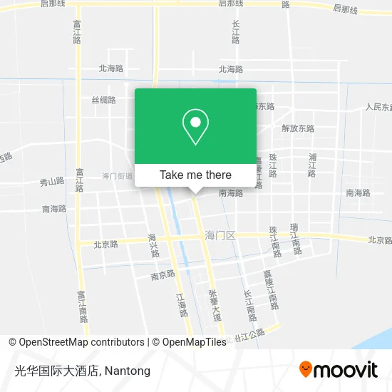 光华国际大酒店 map