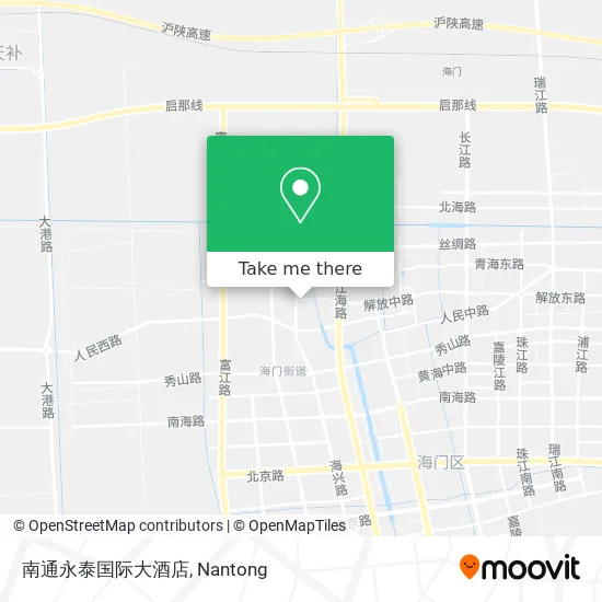 南通永泰国际大酒店 map