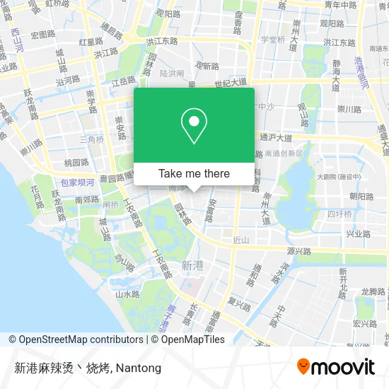 新港麻辣烫丶烧烤 map