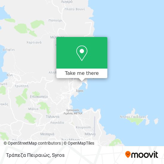 Τράπεζα Πειραιώς map
