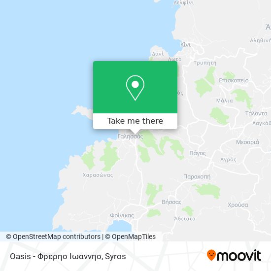 Oasis - Φρερησ Ιωαννησ map