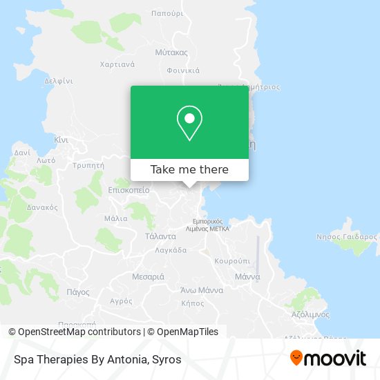 Spa Therapies By Antonia map