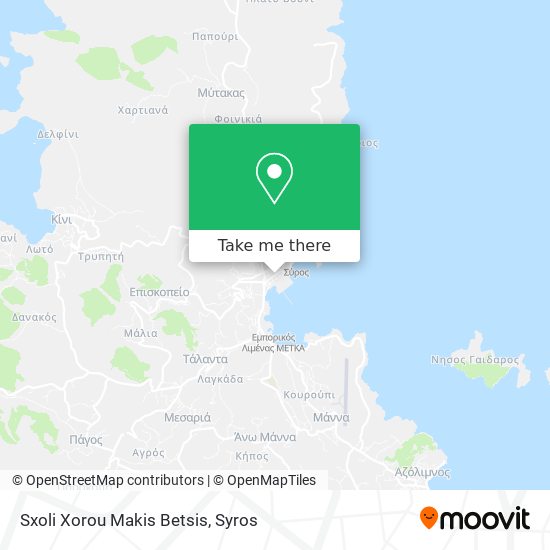 Sxoli Xorou Makis Betsis map