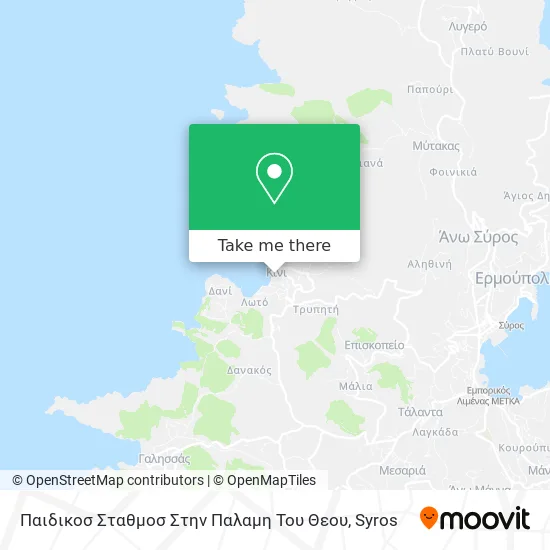 Παιδικοσ Σταθμοσ Στην Παλαμη Του Θεου map