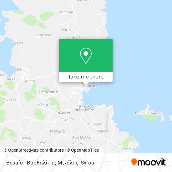 Besafe - Βαρθαλίτης Μιχάλης map