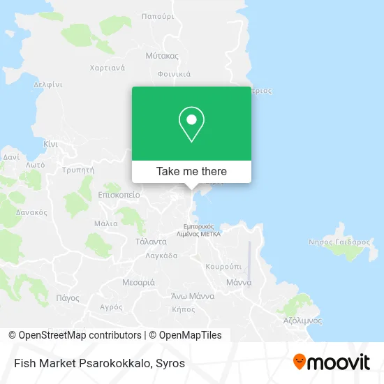 Fish Market Psarokokkalo map