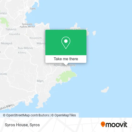 Syros House map