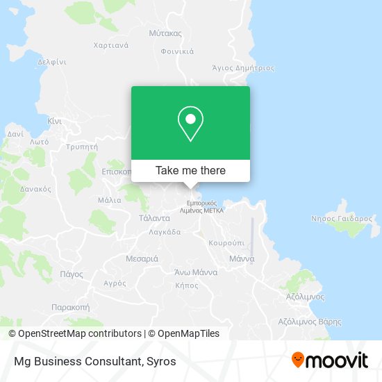 Mg Business Consultant map