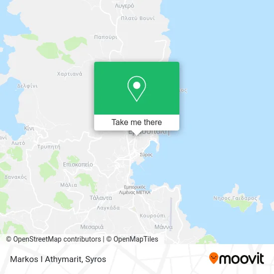 Markos I Athymarit map