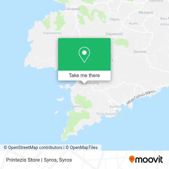 Printezis Store | Syros map
