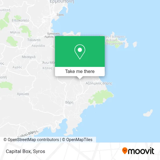 Capital Box map