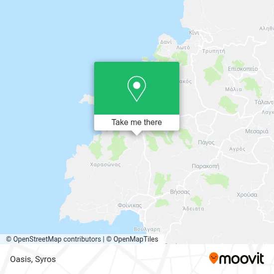 Oasis map