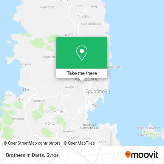 Brothers In Darts map