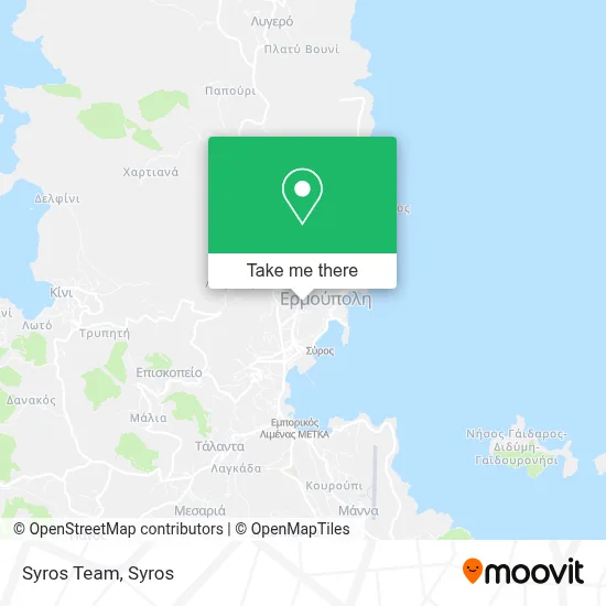 Syros Team map