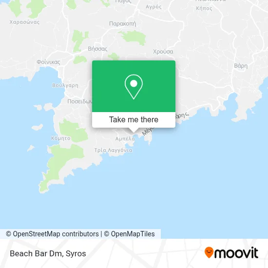 Beach Bar Dm map
