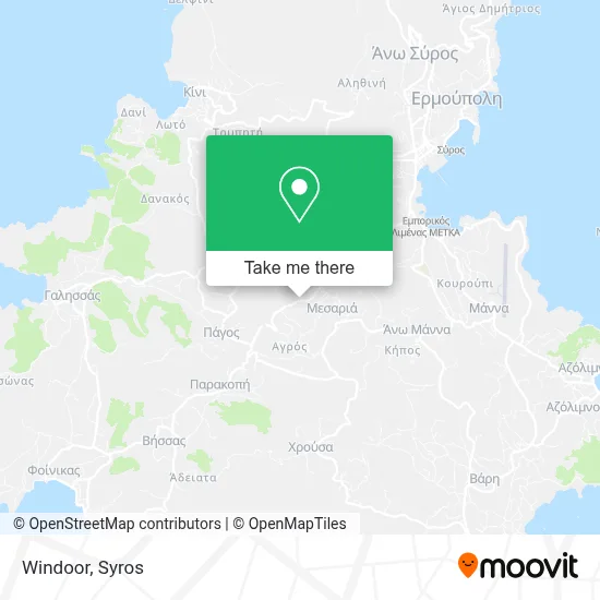 Windoor map