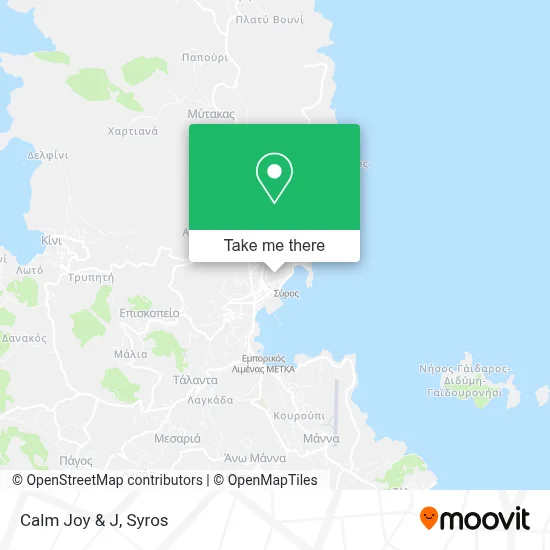 Calm Joy & J map