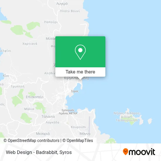 Web Design - Badrabbit map