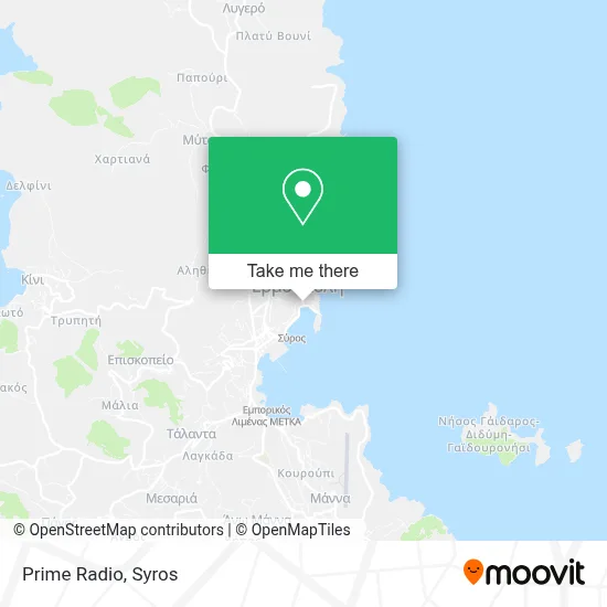 Prime Radio map