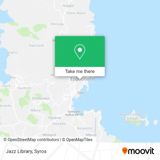 Jazz Library map