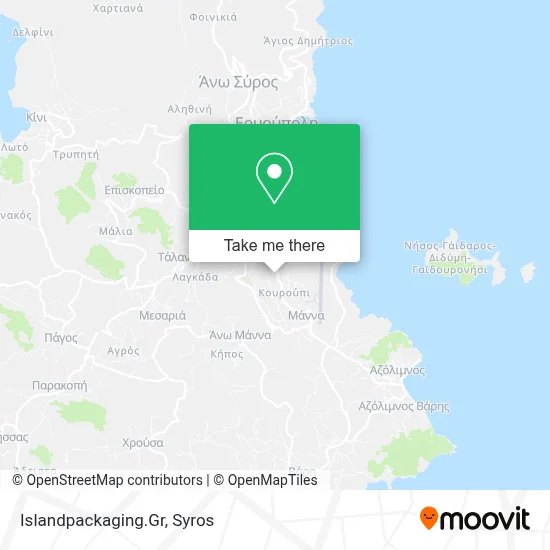 Islandpackaging.Gr map