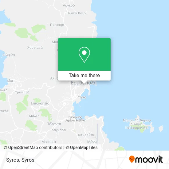 Syros map