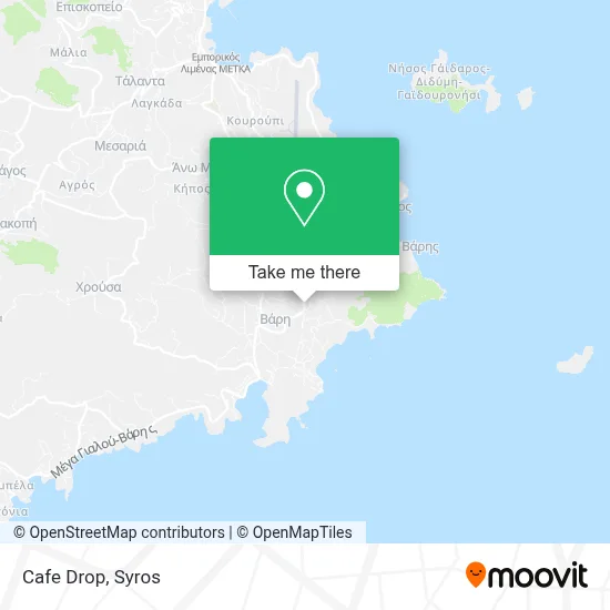 Cafe Drop map
