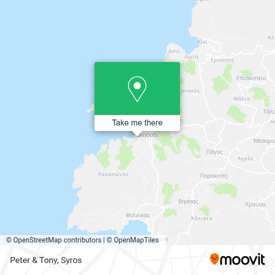 Peter & Tony map