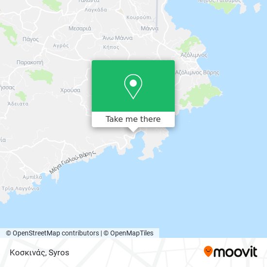 Κοσκινάς map