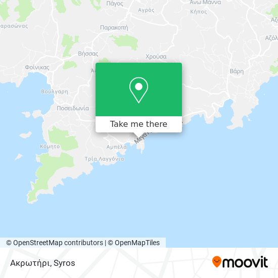 Ακρωτήρι map