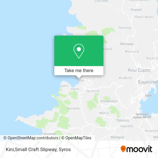 Kini,Small Craft Slipway map