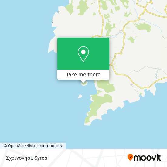 Σχοινονήσι map