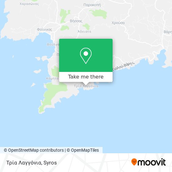 Τρία Λαγγόνια map