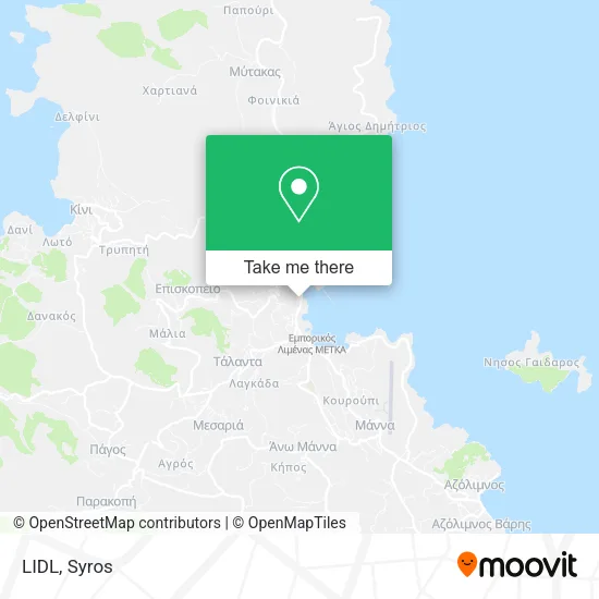 LIDL map