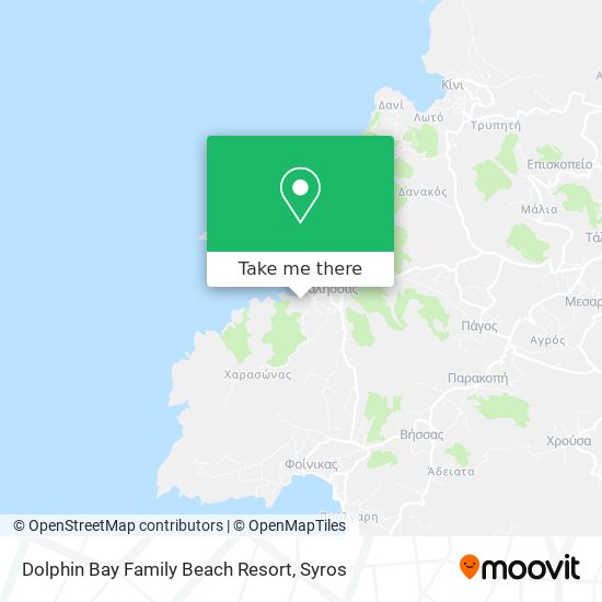 Dolphin Bay Family Beach Resort map