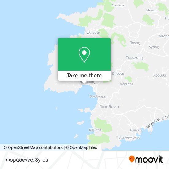 Φοράδενες map