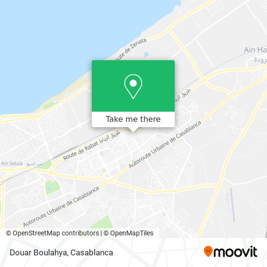 Douar Boulahya map