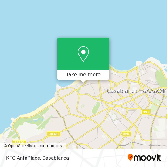KFC AnfaPlace map