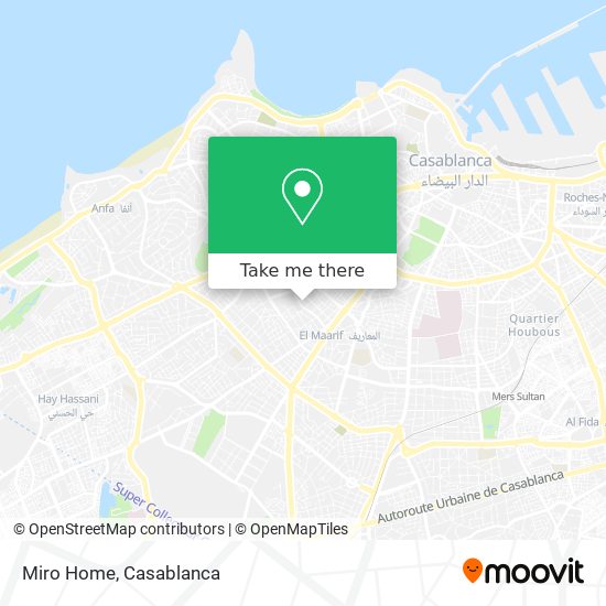 Miro Home map